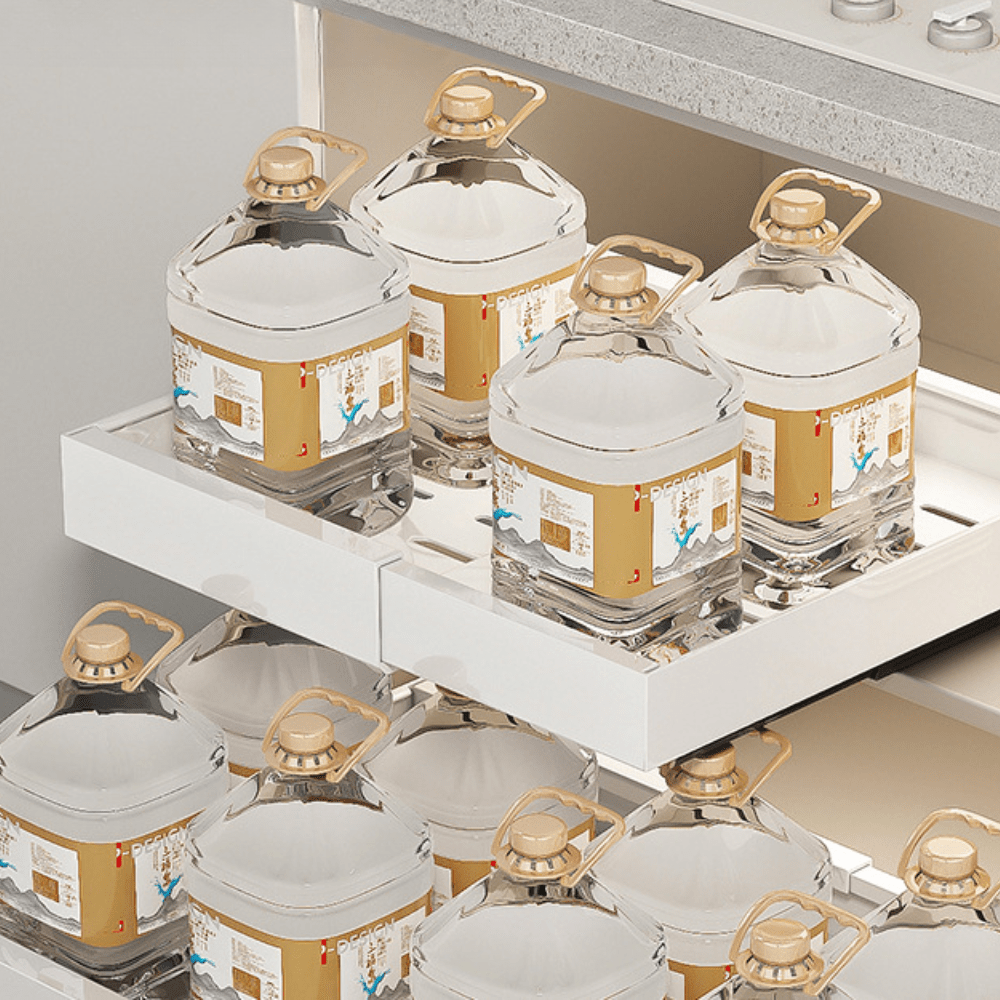 Slide-Pro Pull-Out Cabinet Organizer