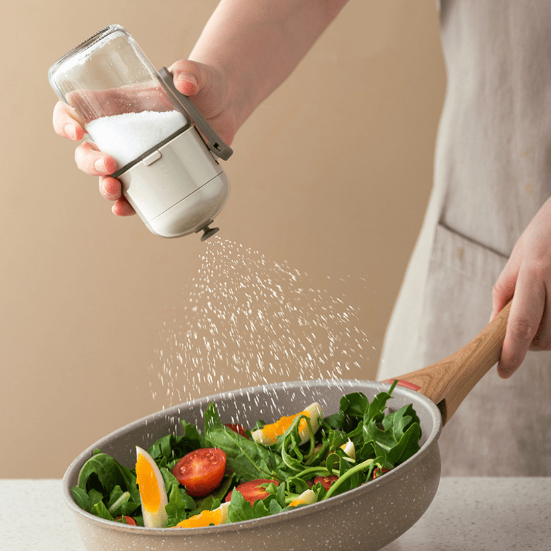 Moisture-Proof Glass Seasoning Shaker Dispenser(180ml)