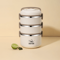 Multi-Compartment Stainless Steel Insulated Lunch Box