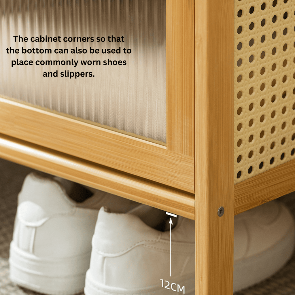 Multi-Functional Bamboo Wood Storage Organizer Rack (70cm)