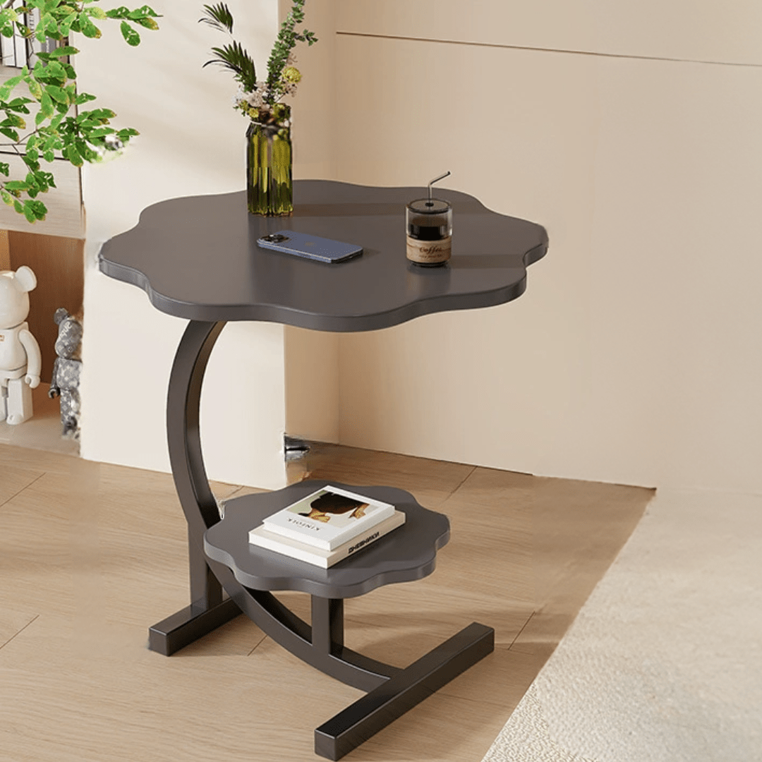 Multi-Purpose Wooden Bedside and Sofa Side Table