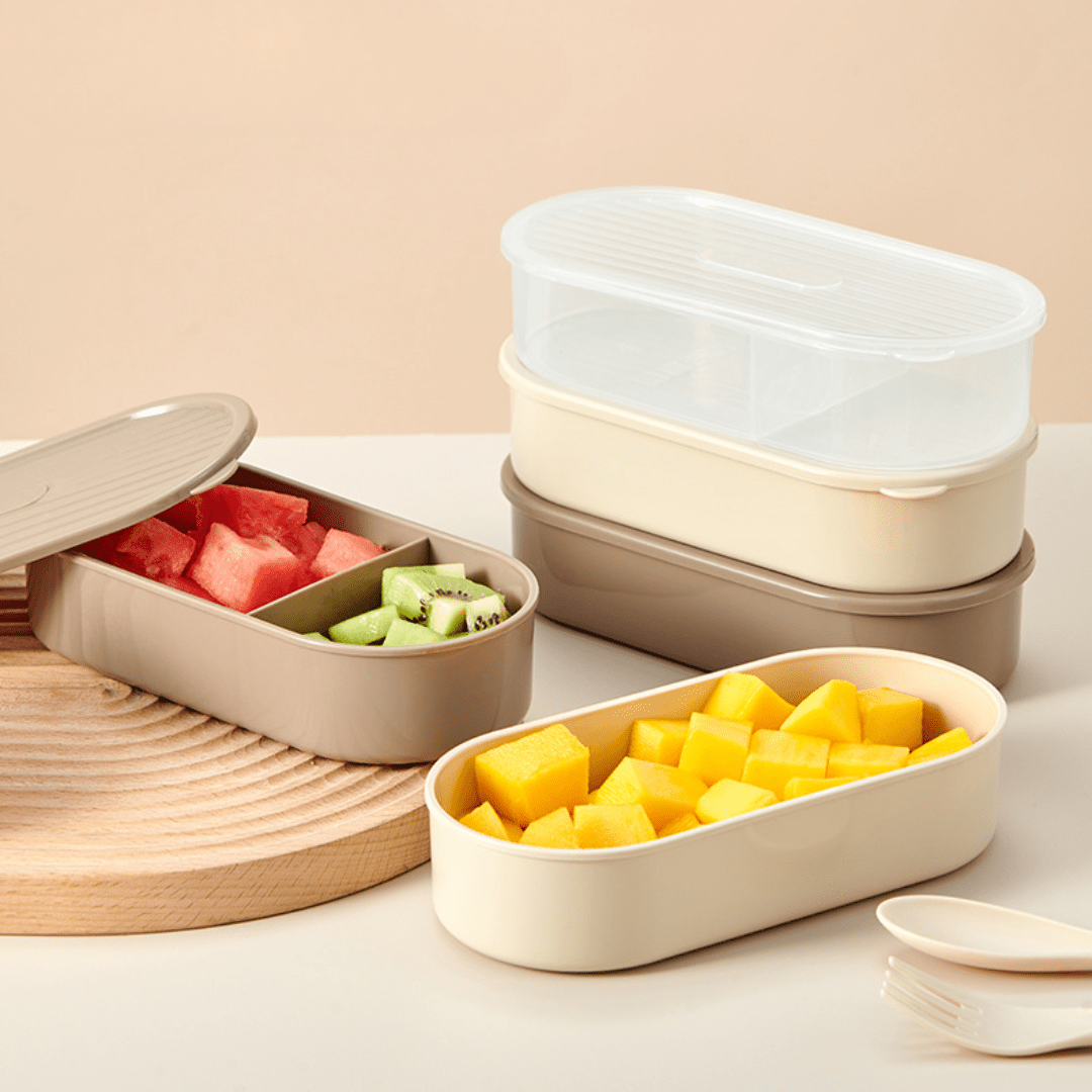 Multi-Use Portable Food Storage Bento Box (400ml)
