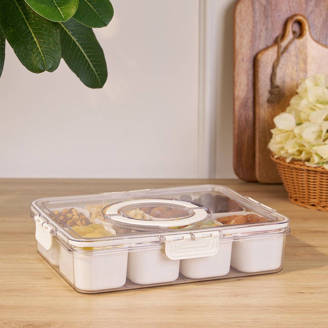 Multi Compartments Food Storage Box (8 COMPARTMENT)