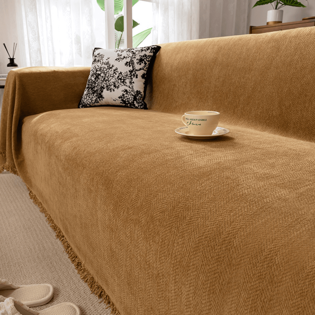 Elegance Chenille Sofa Cover : [EM-SC-13]