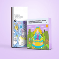 Childhood Infinite Dream Hand-Painted Book + Free Painting Book