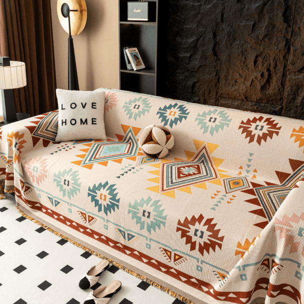 Elegance Chenille Sofa Cover :[EM-SC-01] (Style-2)