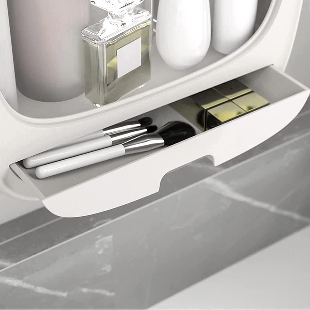 Multipurpose Wall Mounted Cosmetic Storage Box (34cm)
