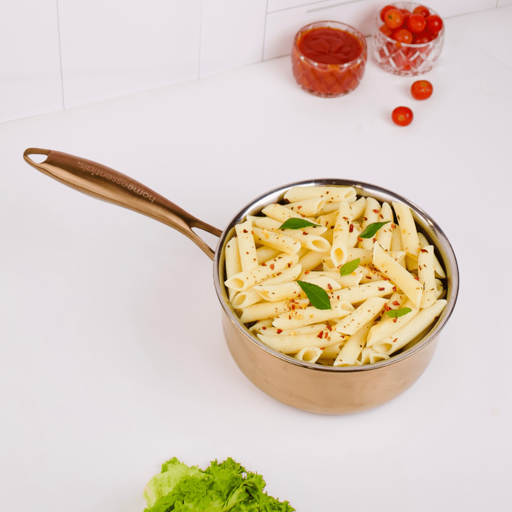 Multi-Purpose Copper Core Honeycomb Frying Pan With Lid (18cm)