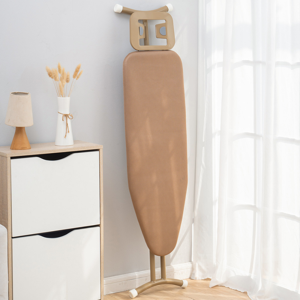 Height Adjustable and Foldable Ironing Board with Sleeve Perm