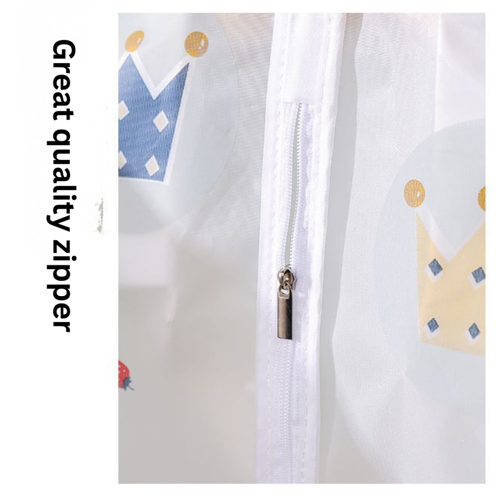 PEVA Waterproof Garment Bag Dustproof Coat & Suit Cover