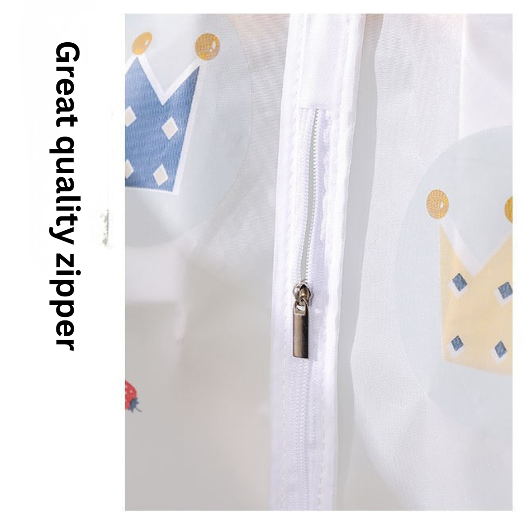 PEVA Waterproof Garment Bag Dustproof Coat & Suit Cover