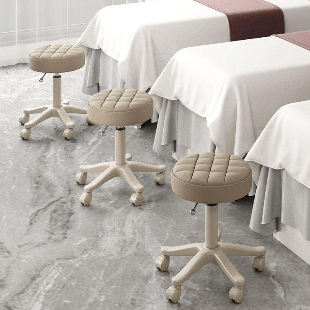 Rolling 360° Adjustable Stool with Wheels