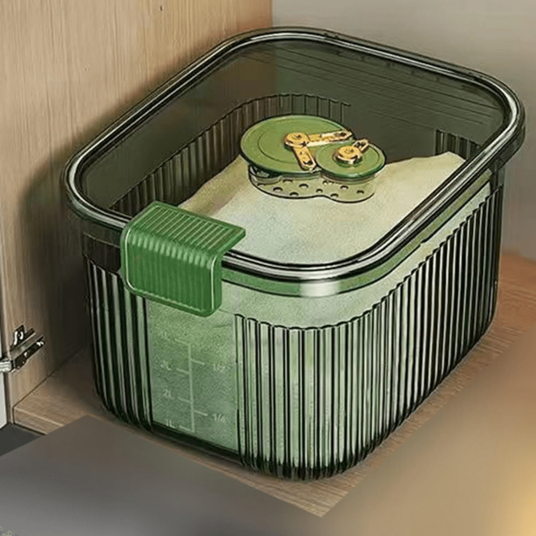 Multi-Purpose Plastic Airtight Food Storage Container With Lid(5Kg)