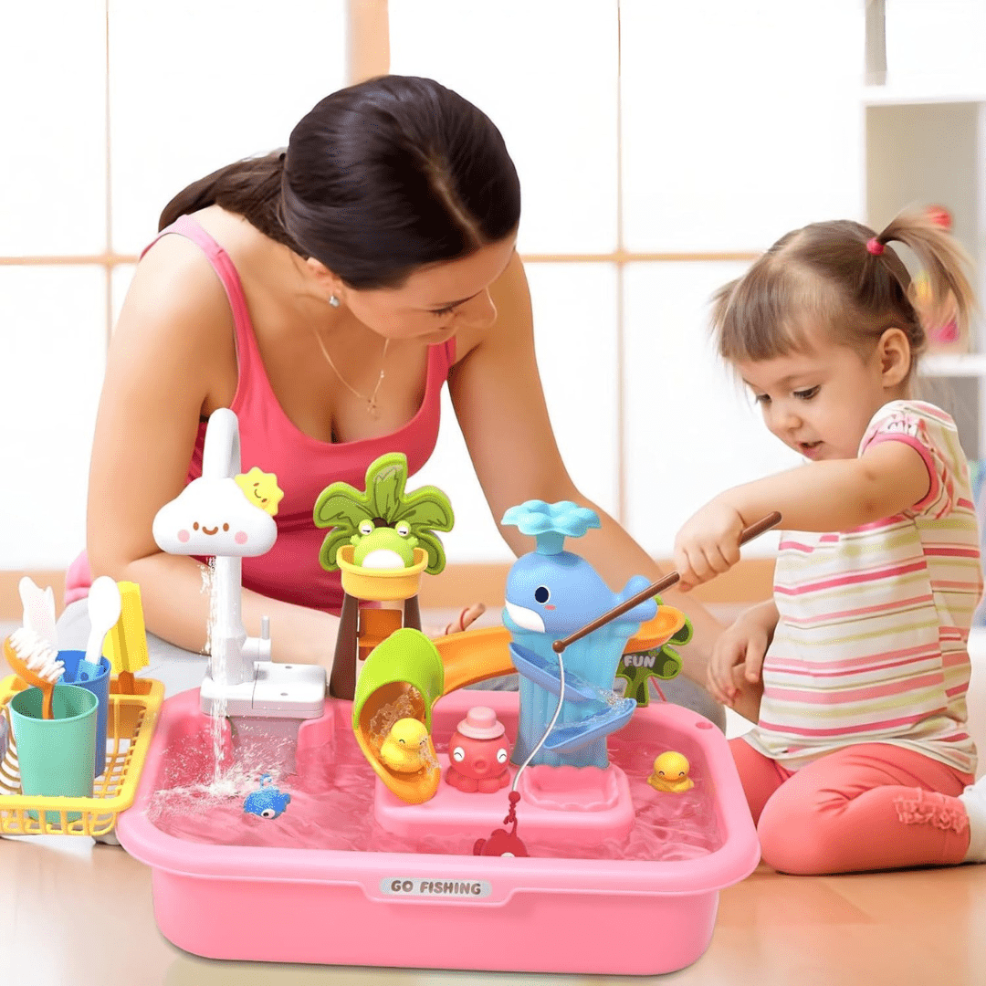 Multi-Function Kitchen Sink Water Playset