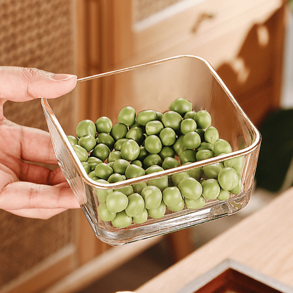 Luxury Glass Snack Box Set (6-Grid)
