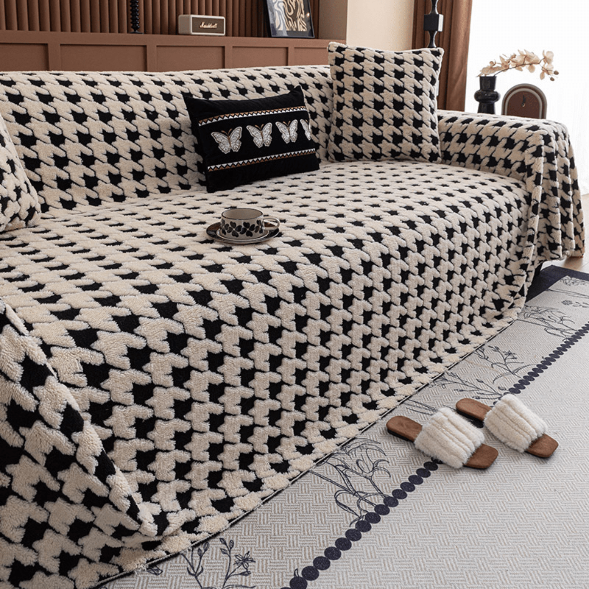 Luxurious Jacquard Sofa Cover