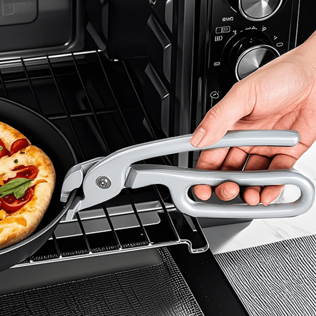Heavy-Duty Aluminum Hot Plate Gripper Tongs