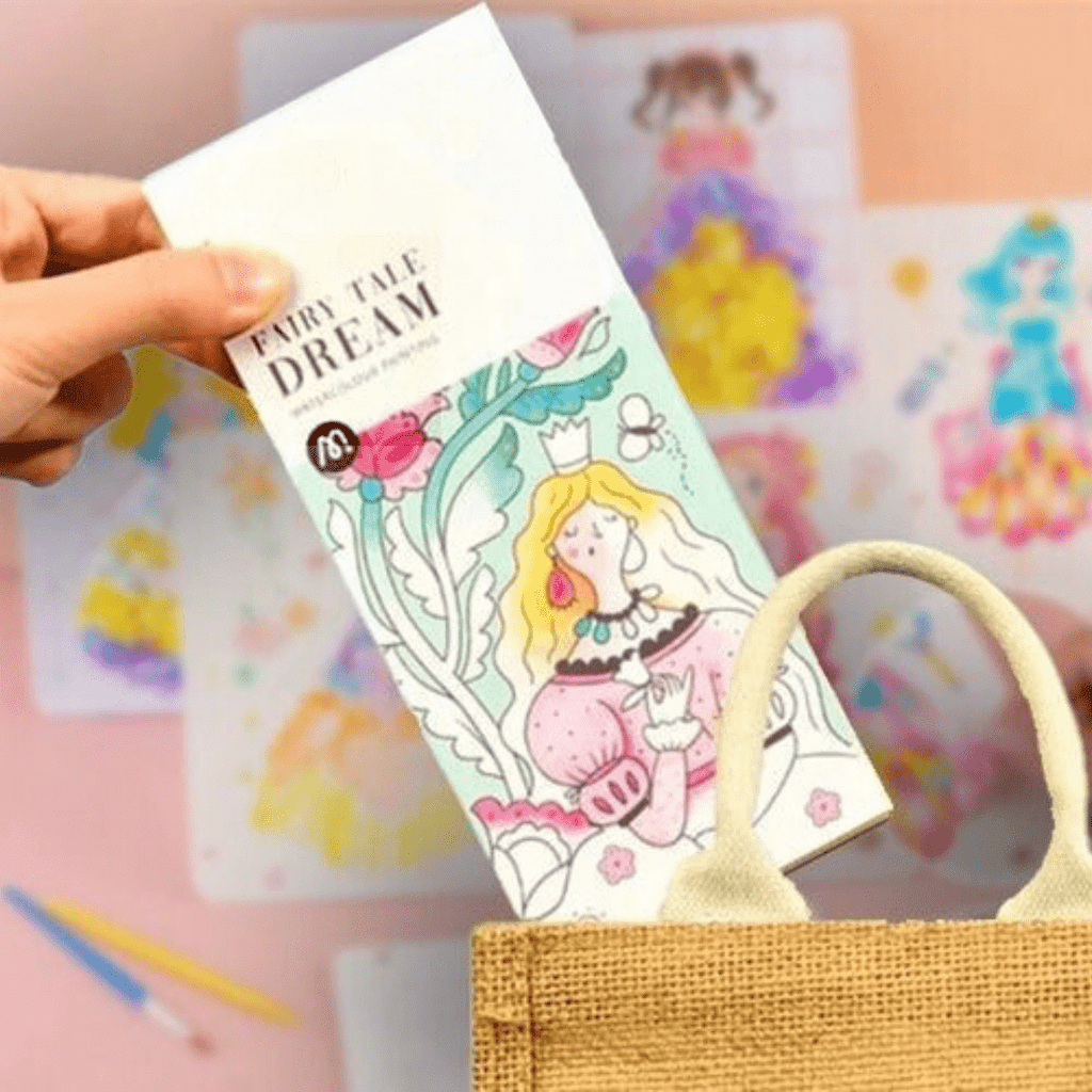 Childhood Infinite Dream Hand-Painted Book + Free Painting Book