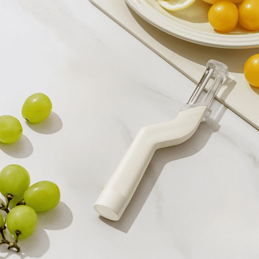 Multi-Functional Stainless Steel Fruit and Vegetable Peeler with Ergonomic Handle
