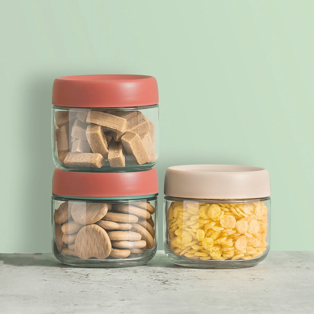 Multi-Purpose Glass Storage Container