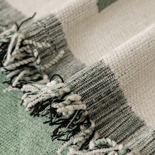 Blue Elegance Chenille Sofa Cover