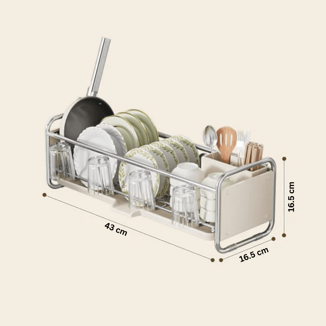 Multi-Purpose Kitchen Utensil Storage Rack (43cm)