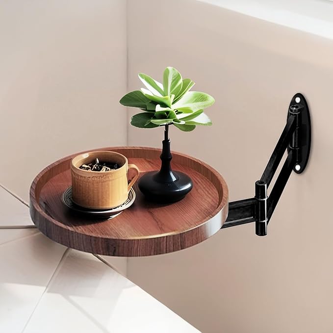 Multi-Purpose 180° Moveable Flip Down Wall Mounted Table (43cm)