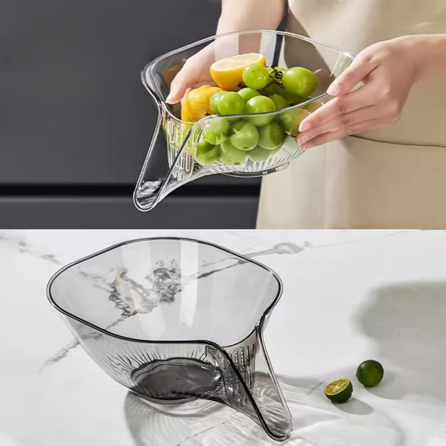 Kitchen Sink Drain Basket Funnel