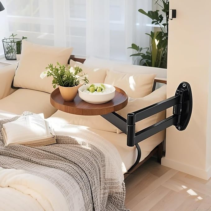 Multi-Purpose 180° Moveable Flip Down Wall Mounted Table (43cm)