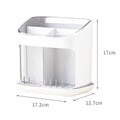 Multi-Compartment Utensil Organizer Stand