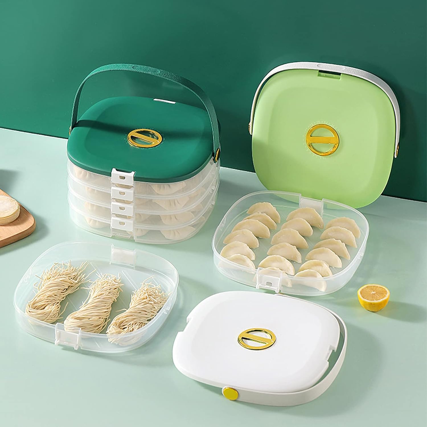 Multiple Layers Large Capacity Box With Handle