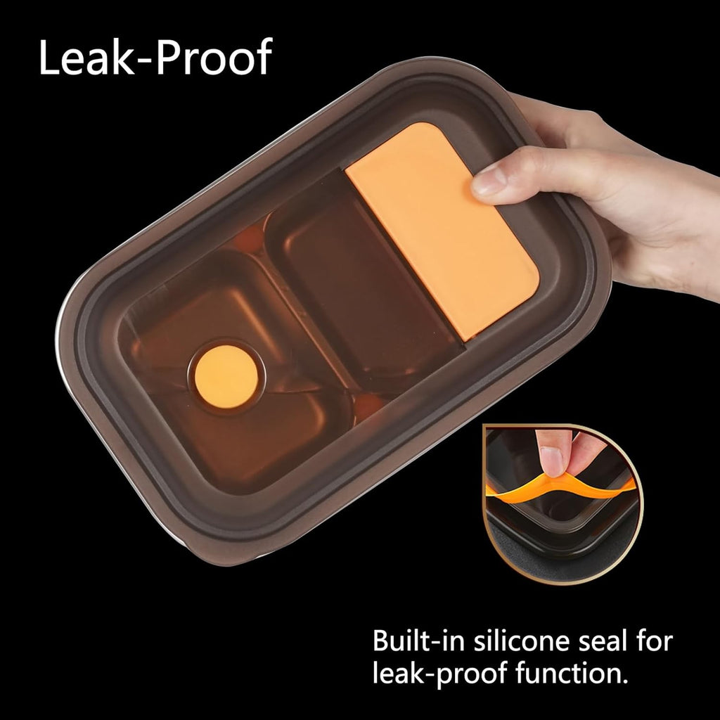 Multi-Function Eco Steel Lunch Container(1.6Ltr)