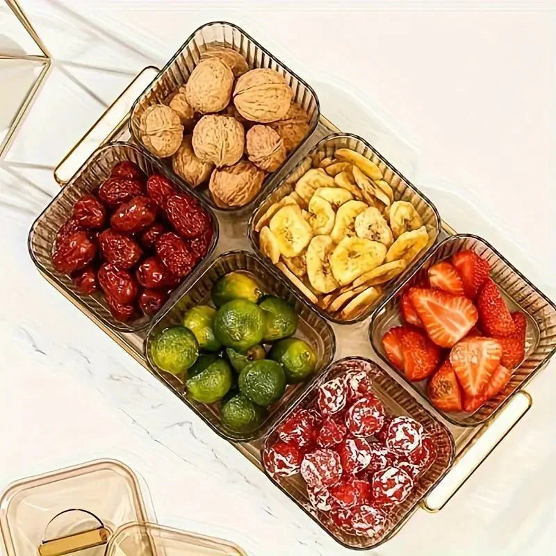 Luxury Serving Tray With Bowls