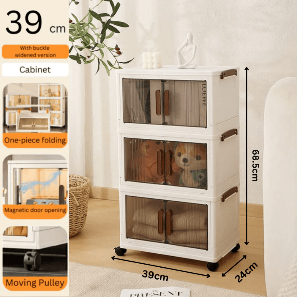 Space Saver Foldable Storage Cabinet