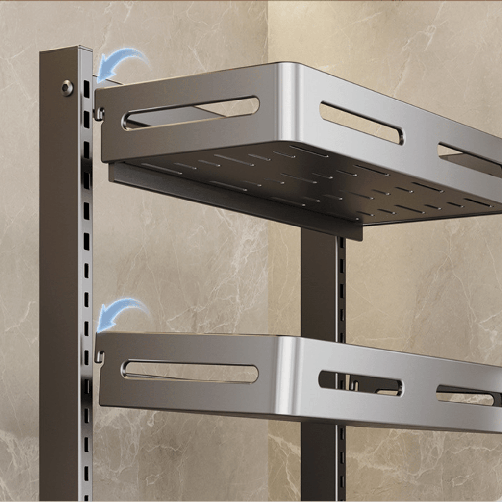 Multi-Tier Stainless Steel Kitchen Storage Rack(43cm)