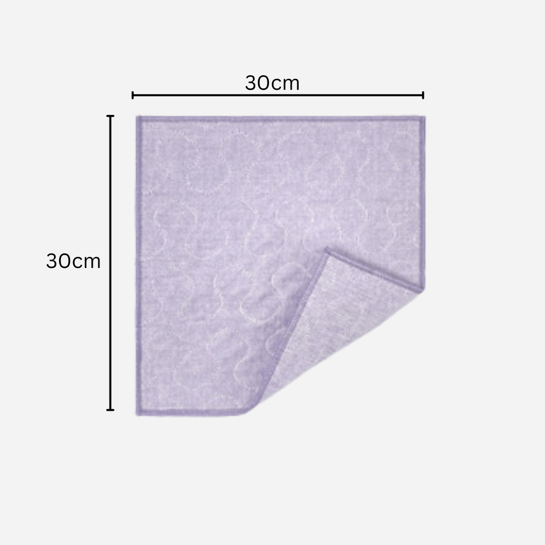 Multipurpose Quilted Oil-Free Absorbent Household Cleaning Cloth Set
