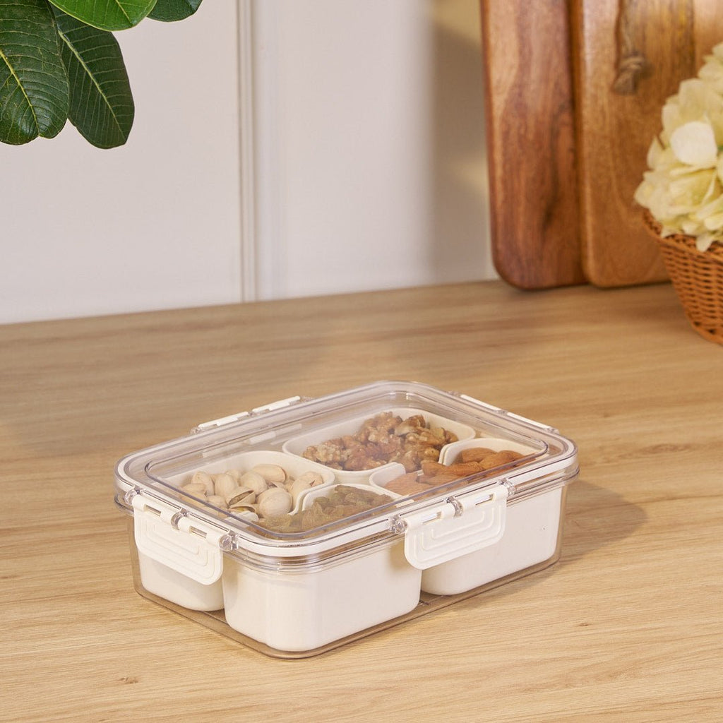 Multi Compartments Food Storage Box (4 COMPARTMENT)