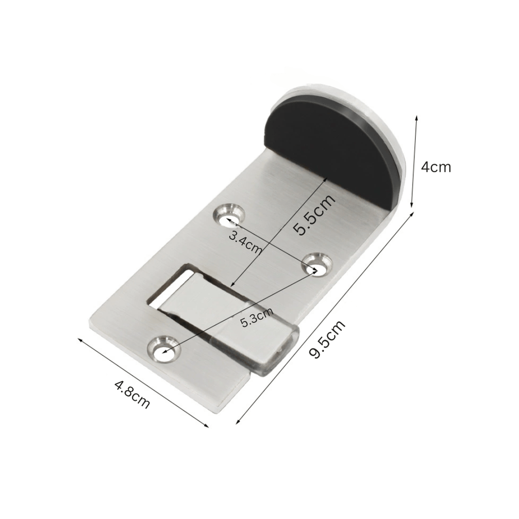 Heavy Duty Stainless Steel Hidden Door Stopper