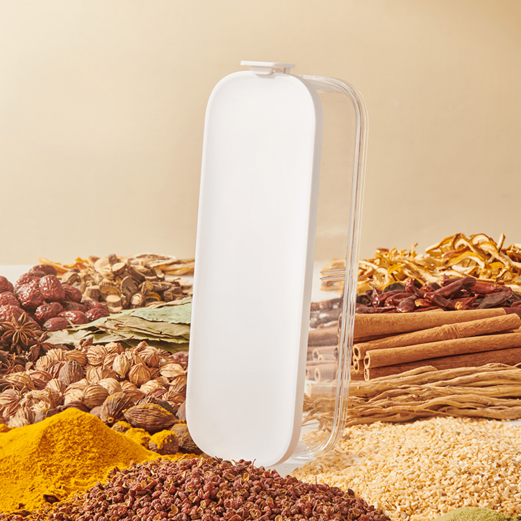 Multi-Layer Sealed Spice Container for Kitchen Storage