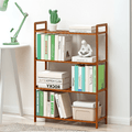 Multi-Purpose Bamboo Wood Floor-Standing Storage Rack (4 Tier-68cm)