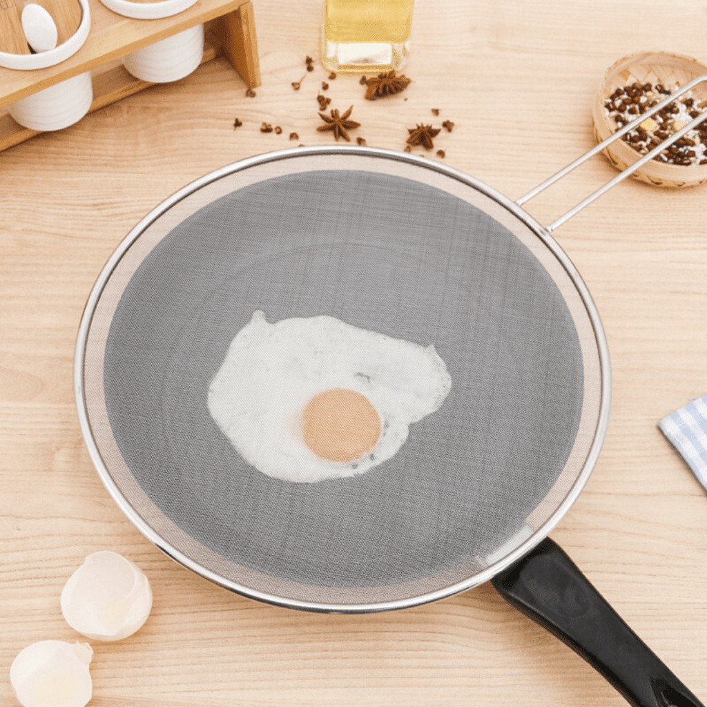 Premium Stainless Steel Oil Splash Guard