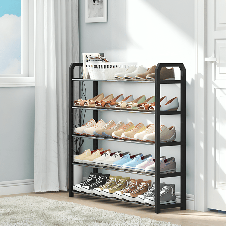 Multi-Layer Space-Saving Shoe Rack