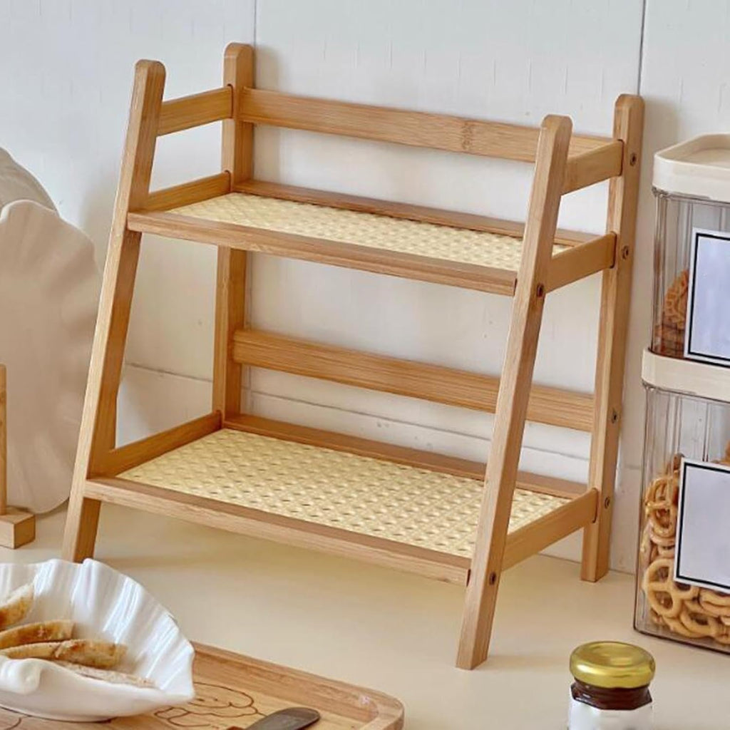 Multipurpose 2-Tier Countertop Storage Organizer (28cm)