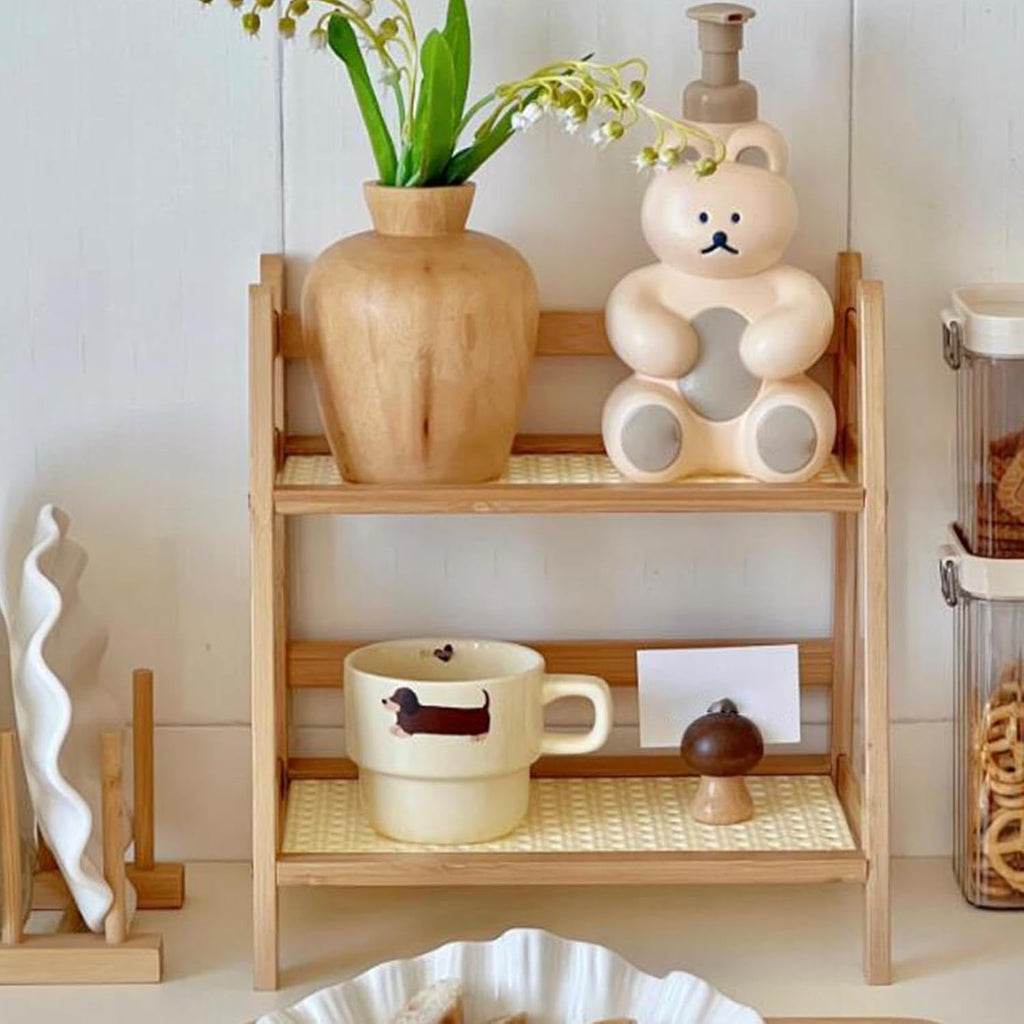 Multipurpose 2-Tier Countertop Storage Organizer (28cm)