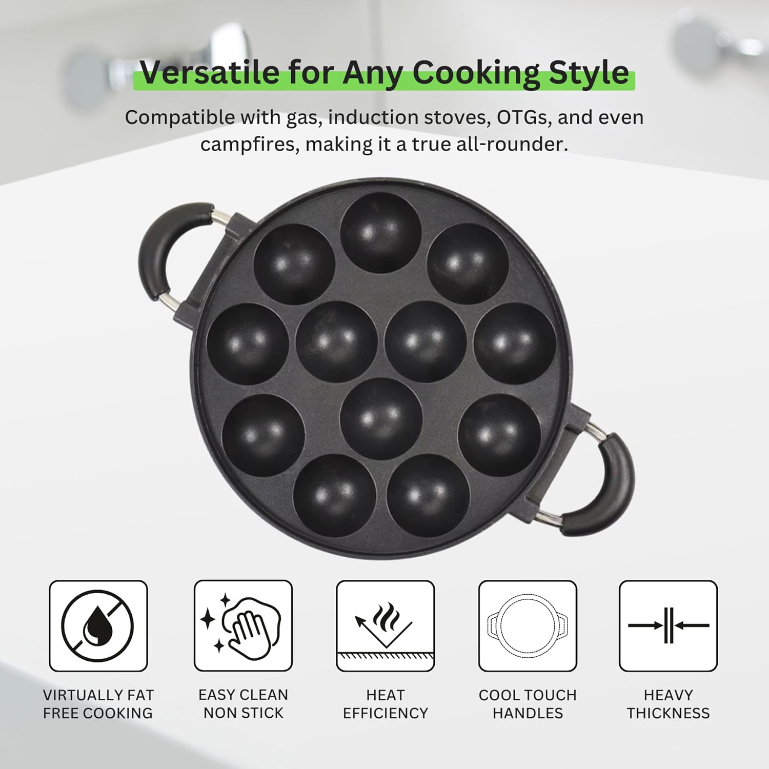 Multifunctional Aluminium Non-Stick Pan