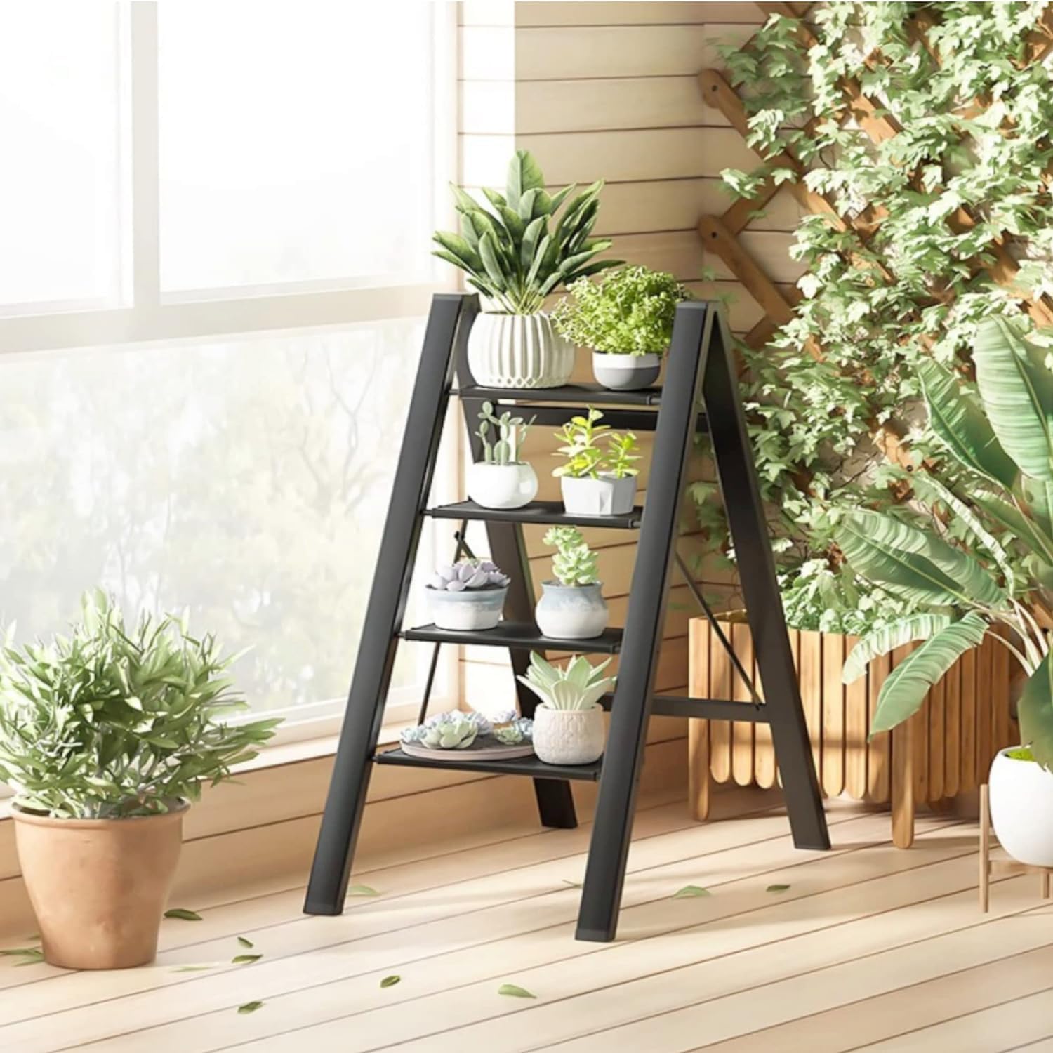 Safe Step Lightweight Folding Ladder