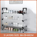 Multi-Tier Dust-Proof Shoe Rack