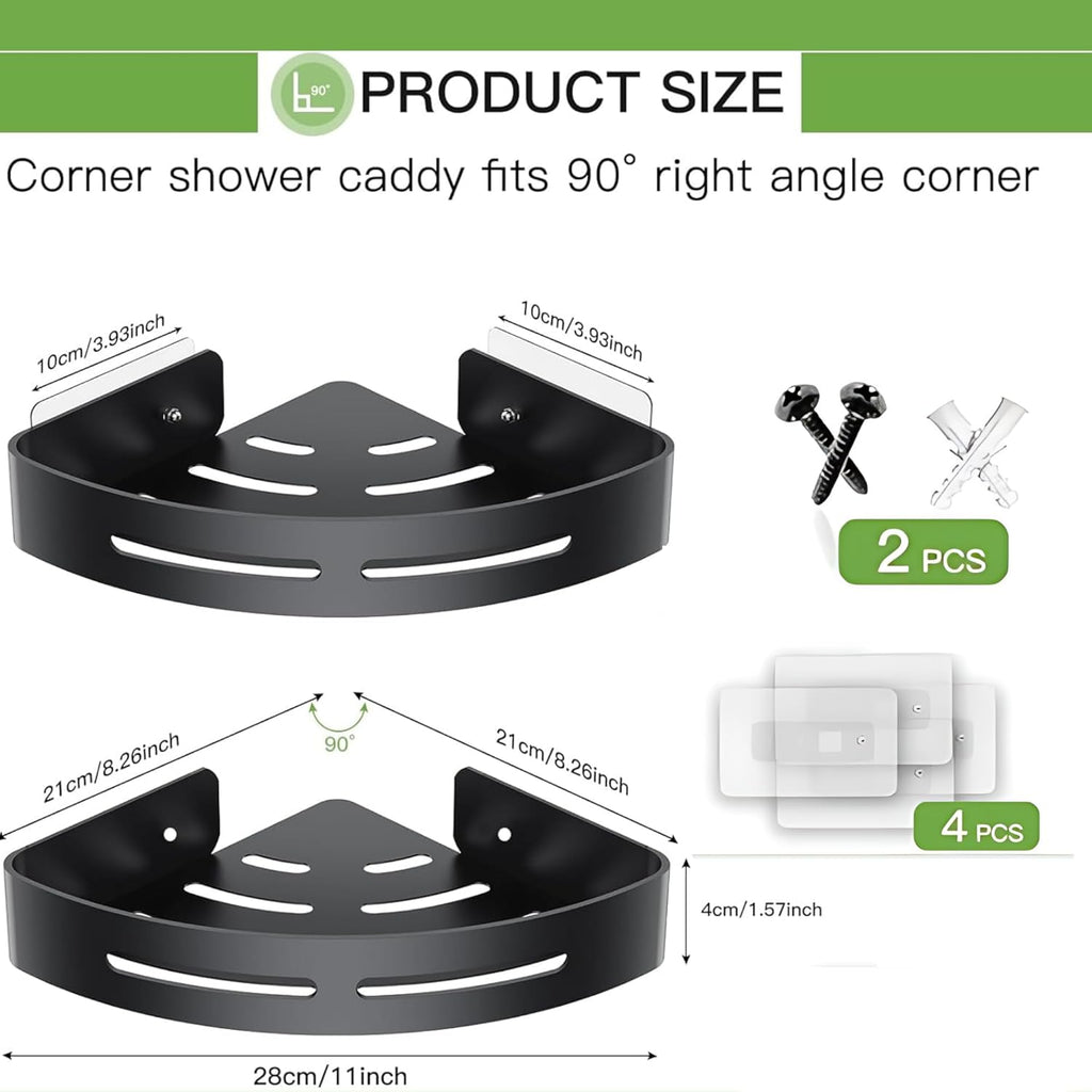Sleek Stow Bathroom Shelf
