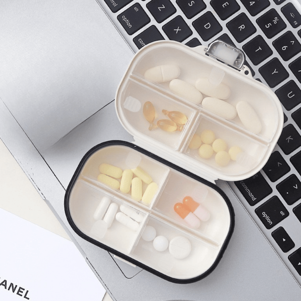 Multipurpose 7-Day Travel Pill And Storage Organizer Box
