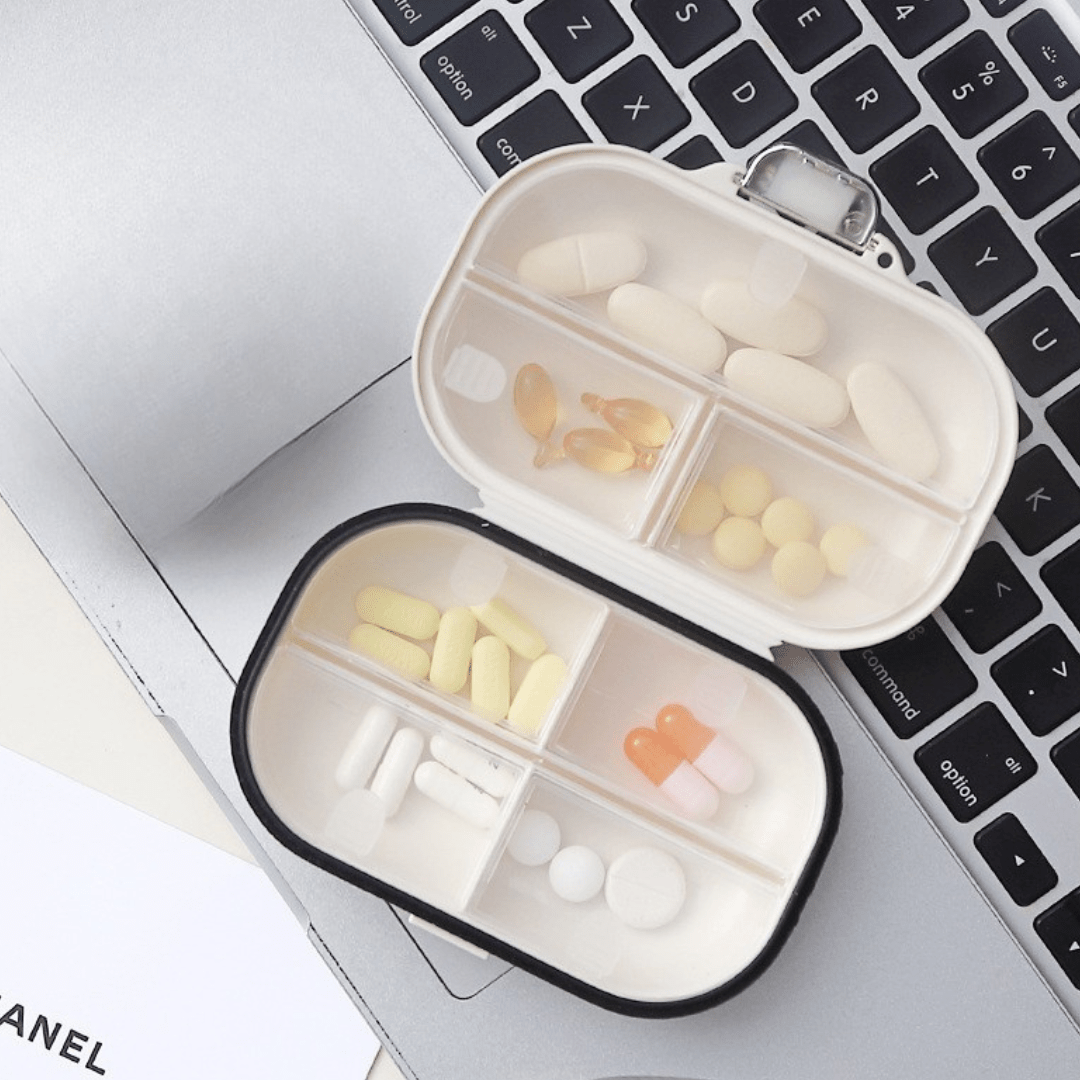 Multipurpose 7-Day Travel Pill And Storage Organizer Box